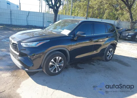 2020 Toyota Highlander Xle из США, поврежденный, VIN 5TDGZRAH9LS028586